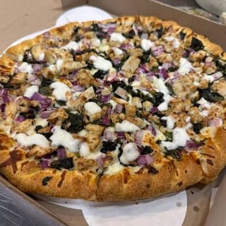 Alfredo Chicken Pizza